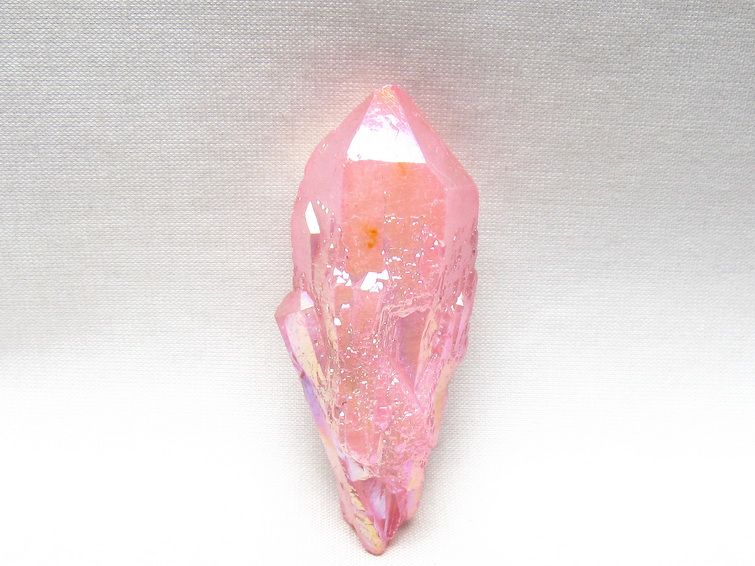 オーラクリスタル 原石 ローズピンク エレスチャル オーラ水晶 一点物 171-8616