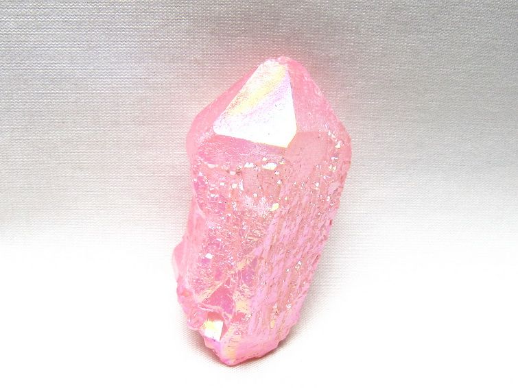 オーラクリスタル 原石 ローズピンク エレスチャル オーラ水晶 一点物 171-8619