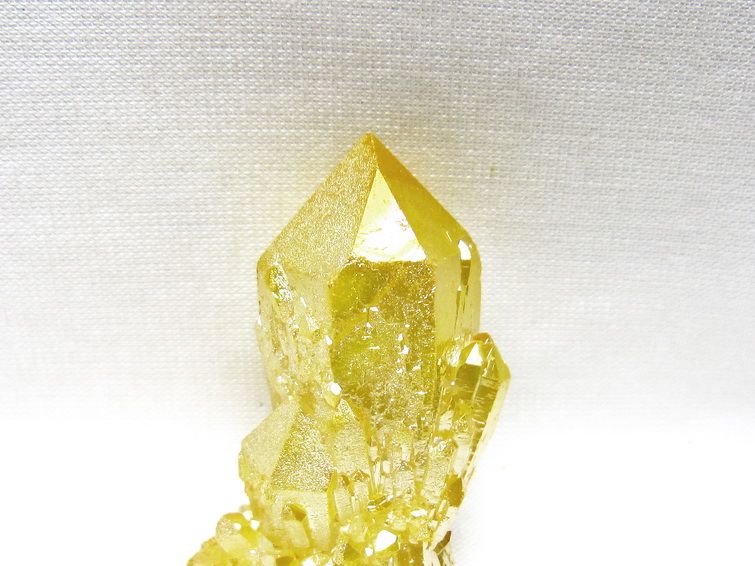 オーラクリスタル 原石 イエロー エレスチャル オーラ水晶 一点物 171-8655