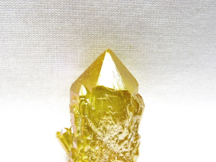 オーラクリスタル 原石 イエロー エレスチャル オーラ水晶 一点物 171-8659