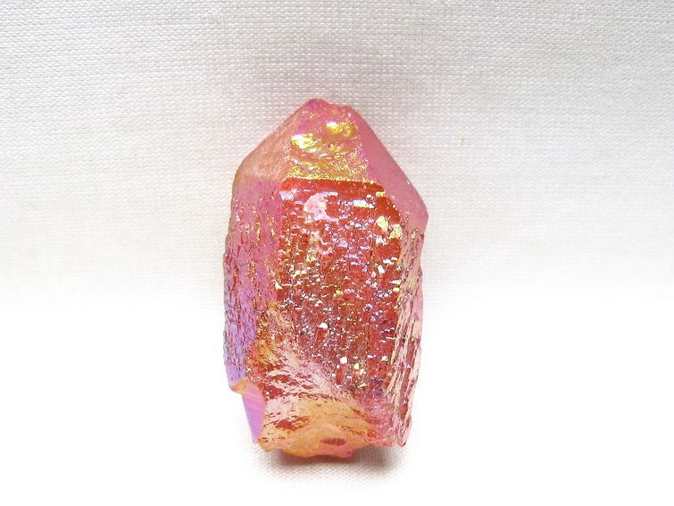 オーラクリスタル 原石 レッド エレスチャル オーラ水晶 一点物 171-8666