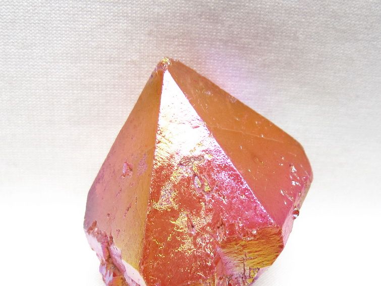 オーラクリスタル 原石 レッド エレスチャル オーラ水晶 一点物 171-8711