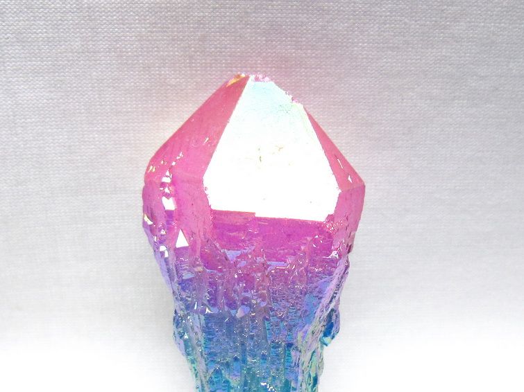 オーラクリスタル 原石 マルチカラー エレスチャル オーラ水晶 一点物 171-8743