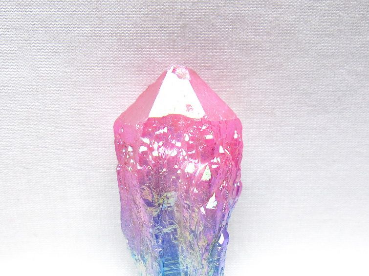 オーラクリスタル 原石 マルチカラー エレスチャル オーラ水晶 一点物 171-8746