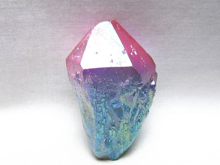 オーラクリスタル 原石 マルチカラー エレスチャル オーラ水晶 一点物 171-8753