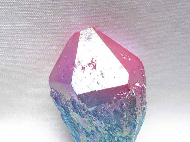 オーラクリスタル 原石 マルチカラー エレスチャル オーラ水晶 一点物 171-8753