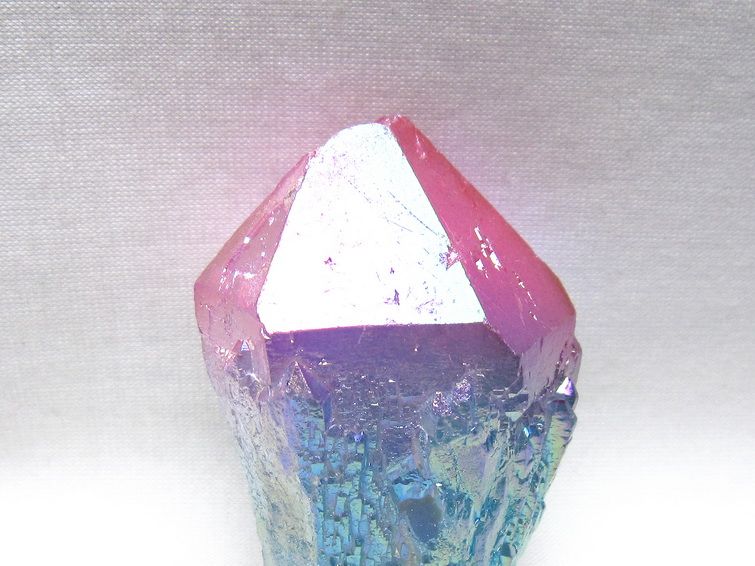 オーラクリスタル 原石 マルチカラー エレスチャル オーラ水晶 一点物 171-8753
