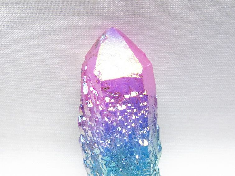 オーラクリスタル 原石 マルチカラー エレスチャル オーラ水晶 一点物 171-8756