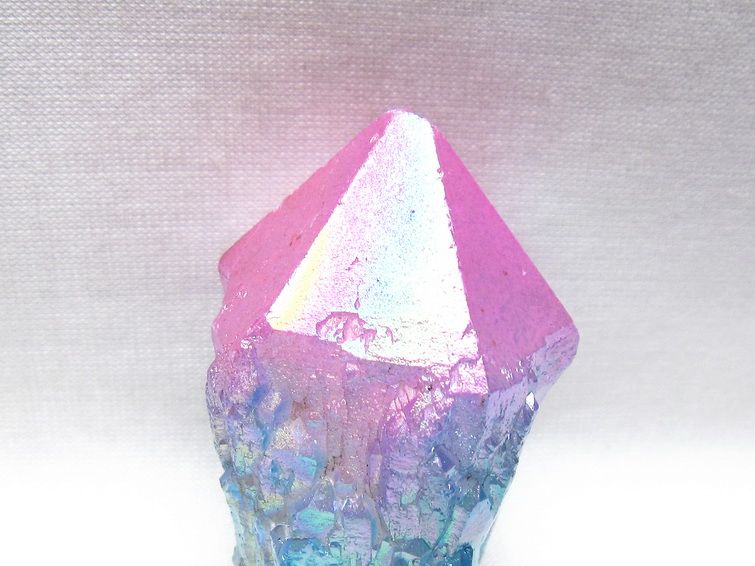 オーラクリスタル 原石 マルチカラー エレスチャル オーラ水晶 一点物 171-8763