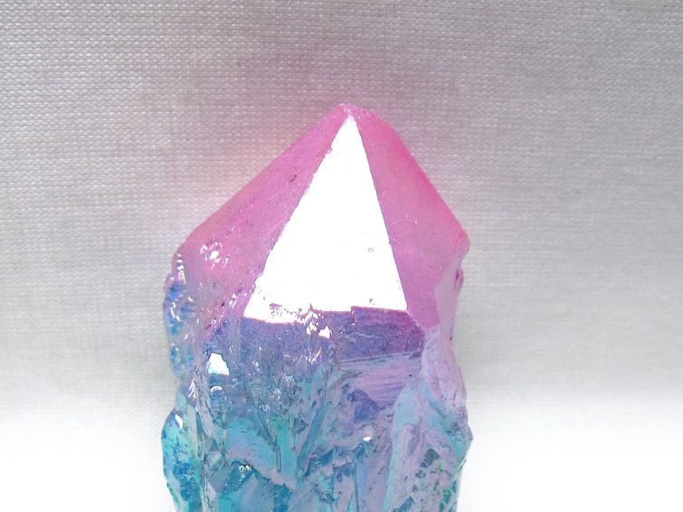 オーラクリスタル 原石 マルチカラー エレスチャル オーラ水晶 一点物 171-8763