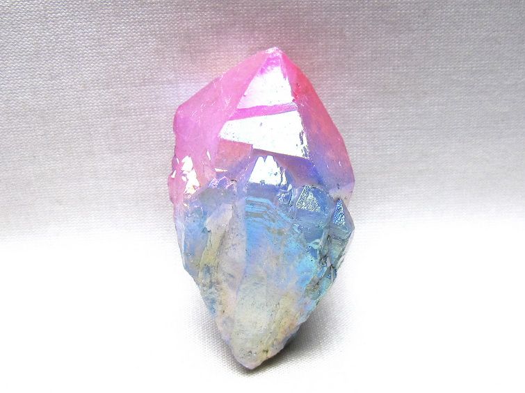 オーラクリスタル 原石 マルチカラー エレスチャル オーラ水晶 一点物 171-8767