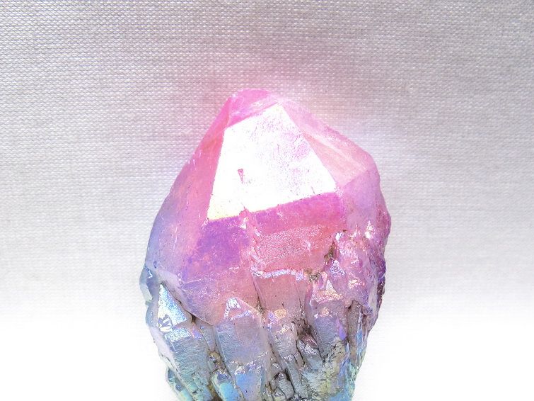 オーラクリスタル 原石 マルチカラー エレスチャル オーラ水晶 一点物 171-8767