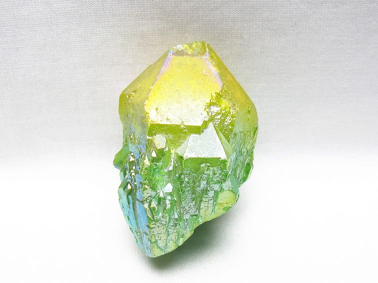 オーラクリスタル 原石 マルチカラー エレスチャル オーラ水晶 一点物 171-8769