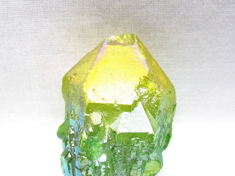オーラクリスタル 原石 マルチカラー エレスチャル オーラ水晶 一点物 171-8769