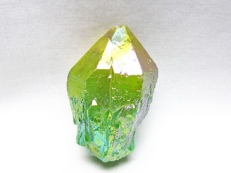 オーラクリスタル 原石 マルチカラー エレスチャル オーラ水晶 一点物 171-8770