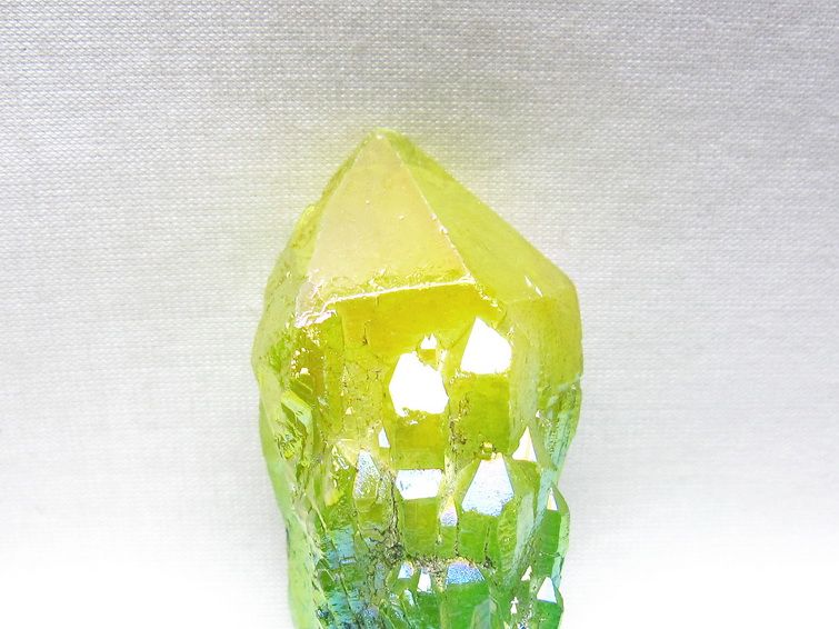 オーラクリスタル 原石 マルチカラー エレスチャル オーラ水晶 一点物 171-8771