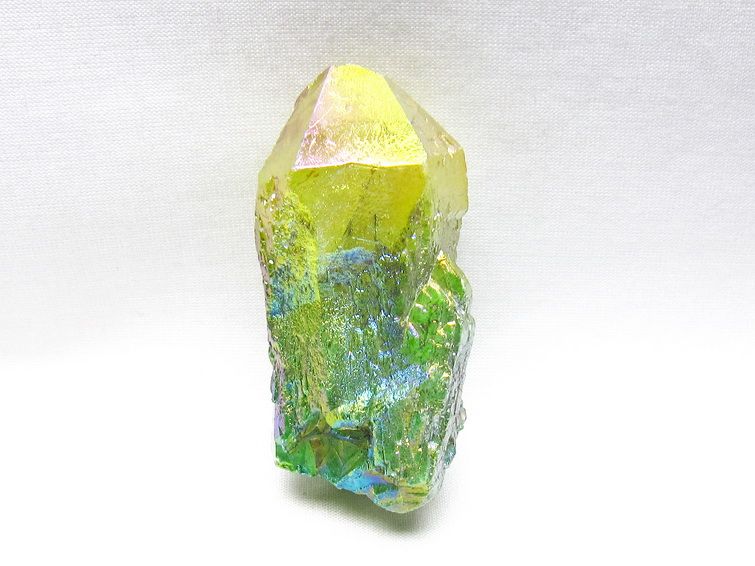 オーラクリスタル 原石 マルチカラー エレスチャル オーラ水晶 一点物 171-8773