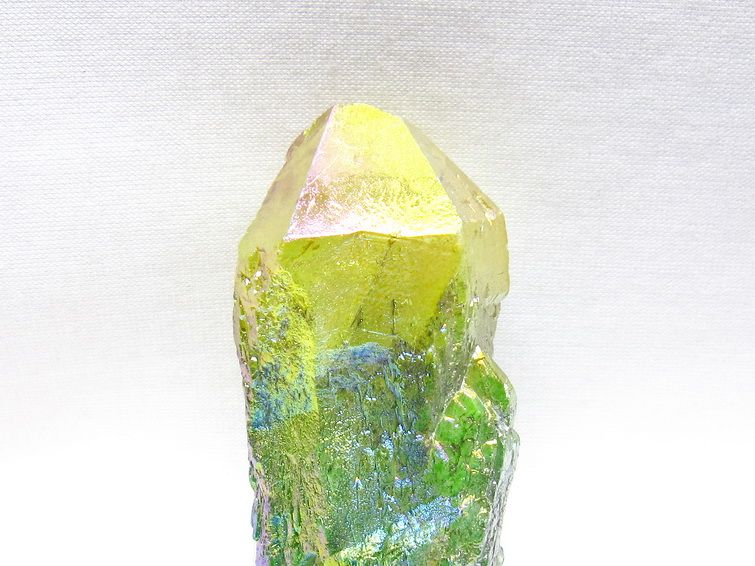オーラクリスタル 原石 マルチカラー エレスチャル オーラ水晶 一点物 171-8773