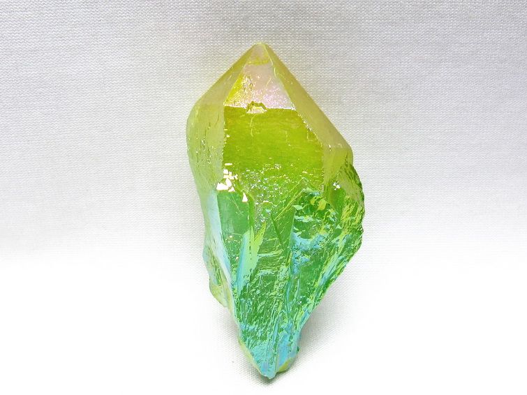 オーラクリスタル 原石 マルチカラー エレスチャル オーラ水晶 一点物 171-8774