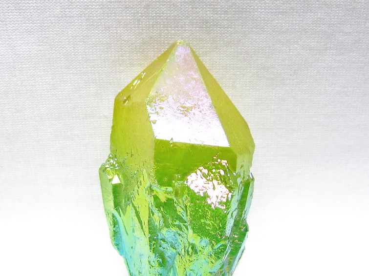 オーラクリスタル 原石 マルチカラー エレスチャル オーラ水晶 一点物 171-8774