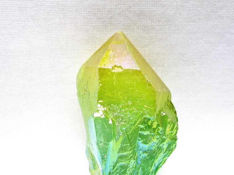 オーラクリスタル 原石 マルチカラー エレスチャル オーラ水晶 一点物 171-8774