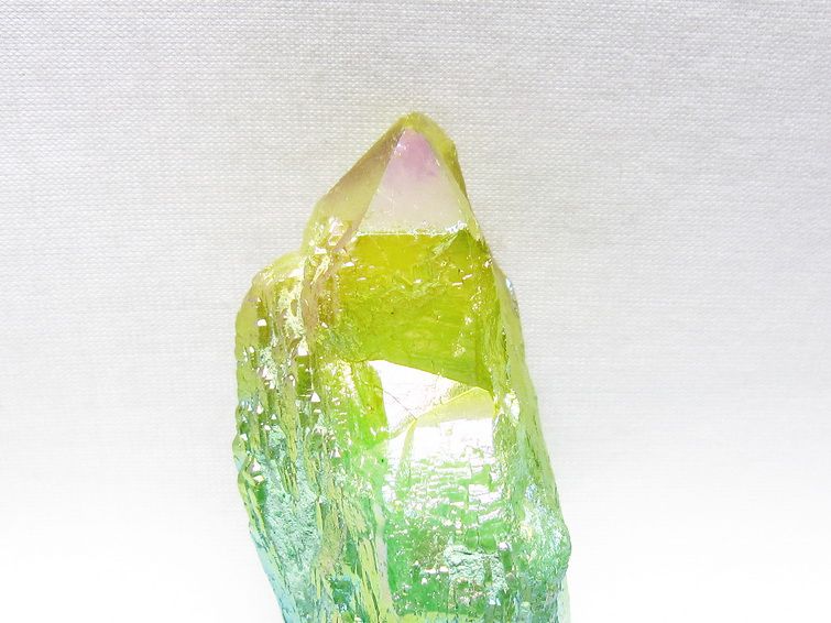 オーラクリスタル 原石 マルチカラー エレスチャル オーラ水晶 一点物 171-8775