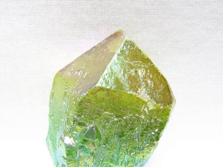 オーラクリスタル 原石 マルチカラー エレスチャル オーラ水晶 一点物 171-8776