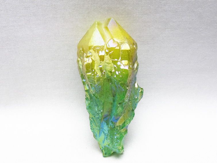 オーラクリスタル 原石 マルチカラー エレスチャル オーラ水晶 一点物 171-8777