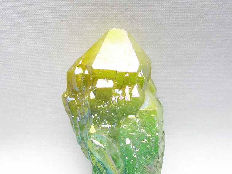 オーラクリスタル 原石 マルチカラー エレスチャル オーラ水晶 一点物 171-8777