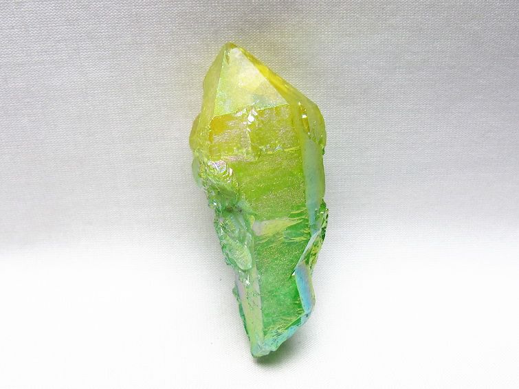 オーラクリスタル 原石 マルチカラー エレスチャル オーラ水晶 一点物 171-8778