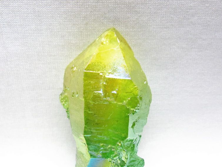 オーラクリスタル 原石 マルチカラー エレスチャル オーラ水晶 一点物 171-8778