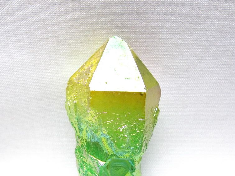 オーラクリスタル 原石 マルチカラー エレスチャル オーラ水晶 一点物 171-8779