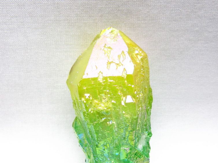 オーラクリスタル 原石 マルチカラー エレスチャル オーラ水晶 一点物 171-8781