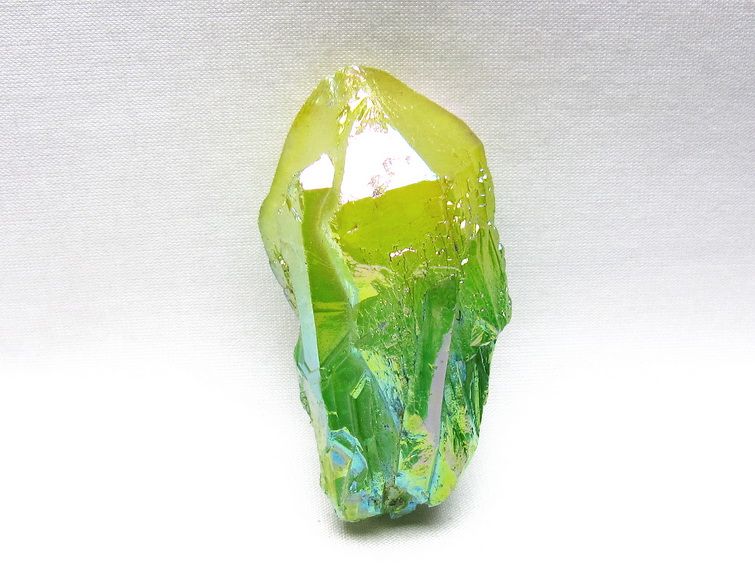 オーラクリスタル 原石 マルチカラー エレスチャル オーラ水晶 一点物 171-8782
