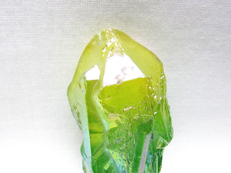 オーラクリスタル 原石 マルチカラー エレスチャル オーラ水晶 一点物 171-8782