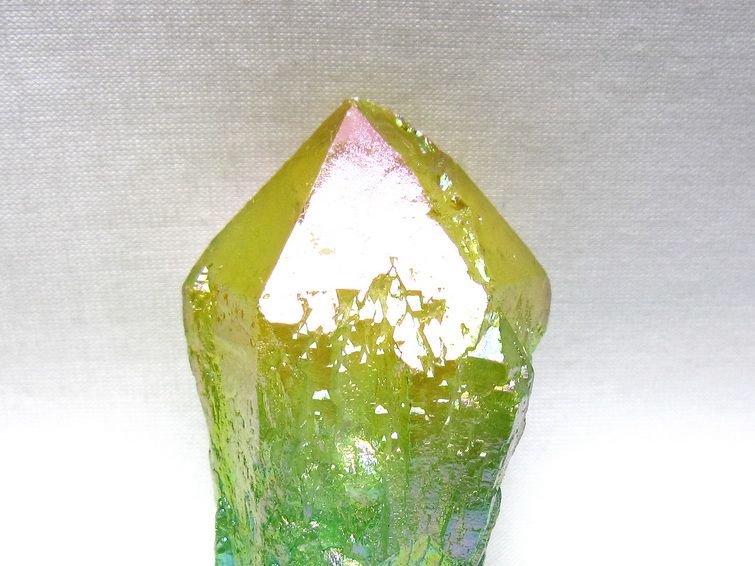オーラクリスタル 原石 マルチカラー エレスチャル オーラ水晶 一点物 171-8783