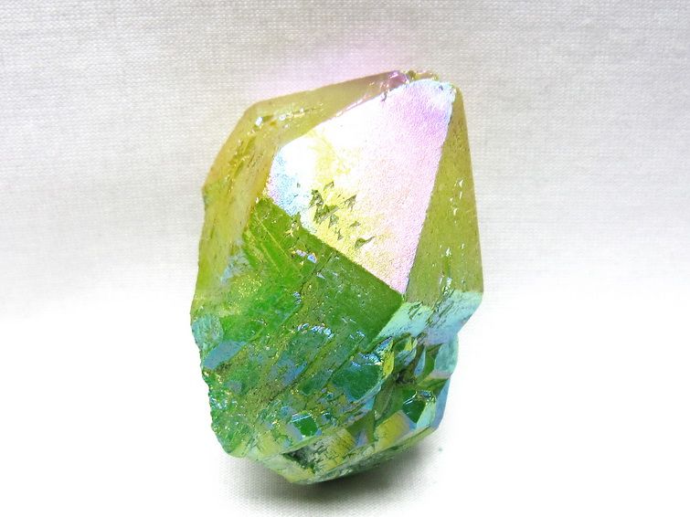 オーラクリスタル 原石 マルチカラー エレスチャル オーラ水晶 一点物 171-8784