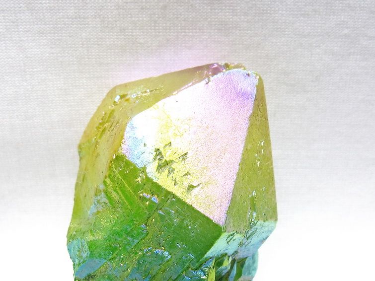 オーラクリスタル 原石 マルチカラー エレスチャル オーラ水晶 一点物 171-8784