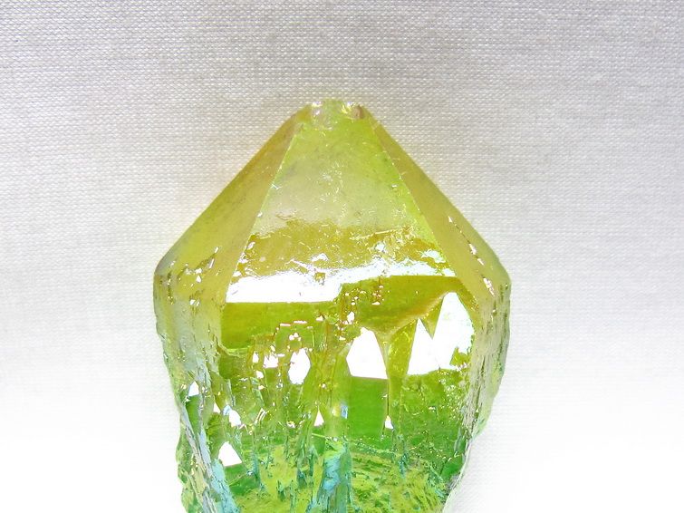 オーラクリスタル 原石 マルチカラー エレスチャル オーラ水晶 一点物 171-8785