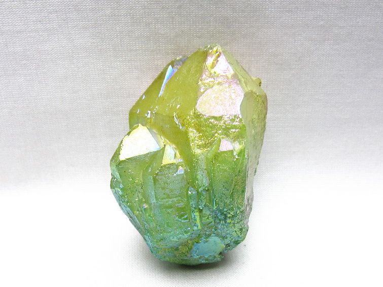 オーラクリスタル 原石 マルチカラー エレスチャル オーラ水晶 一点物 171-8788