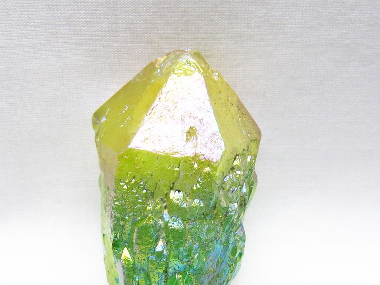 オーラクリスタル 原石 マルチカラー エレスチャル オーラ水晶 一点物 171-8790