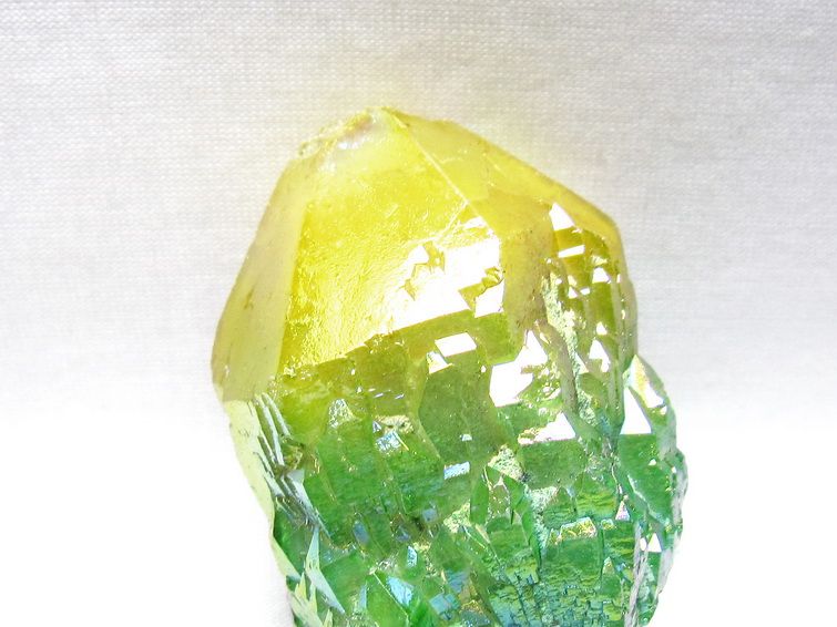 オーラクリスタル 原石 マルチカラー エレスチャル オーラ水晶 一点物 171-8792