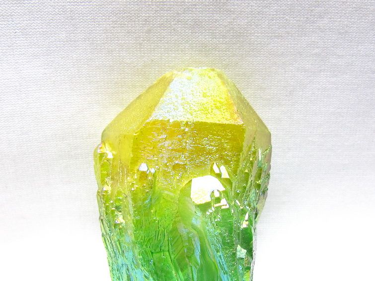 オーラクリスタル 原石 マルチカラー エレスチャル オーラ水晶 一点物 171-8795
