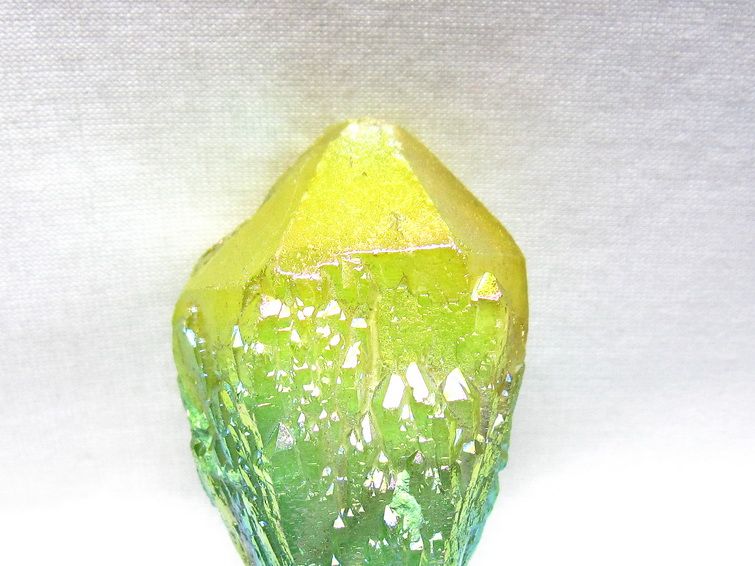 オーラクリスタル 原石 マルチカラー エレスチャル オーラ水晶 一点物 171-8795