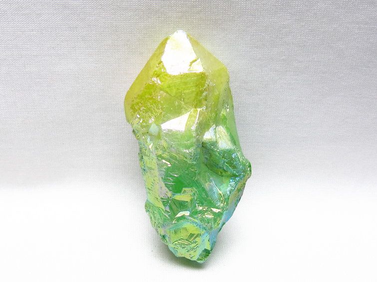 オーラクリスタル 原石 マルチカラー エレスチャル オーラ水晶 一点物 171-8797