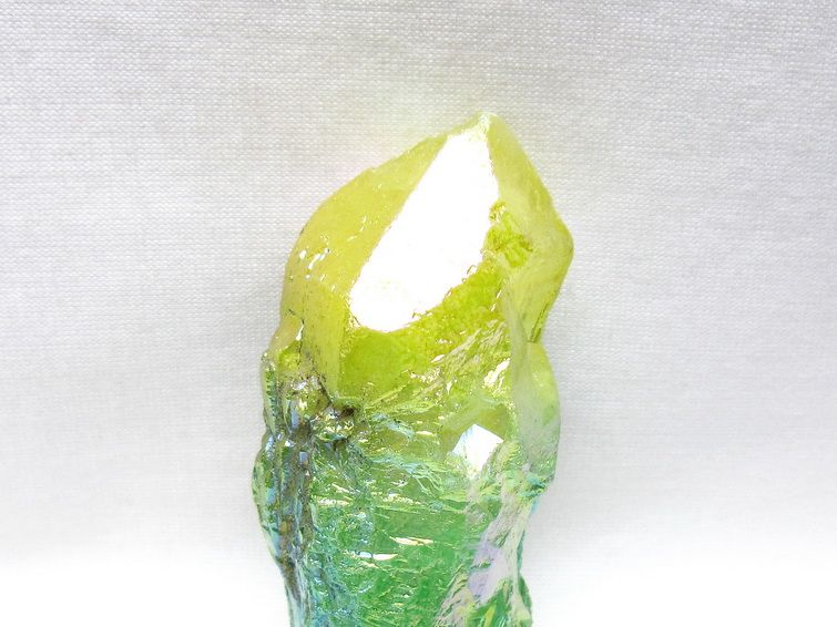オーラクリスタル 原石 マルチカラー エレスチャル オーラ水晶 一点物 171-8797