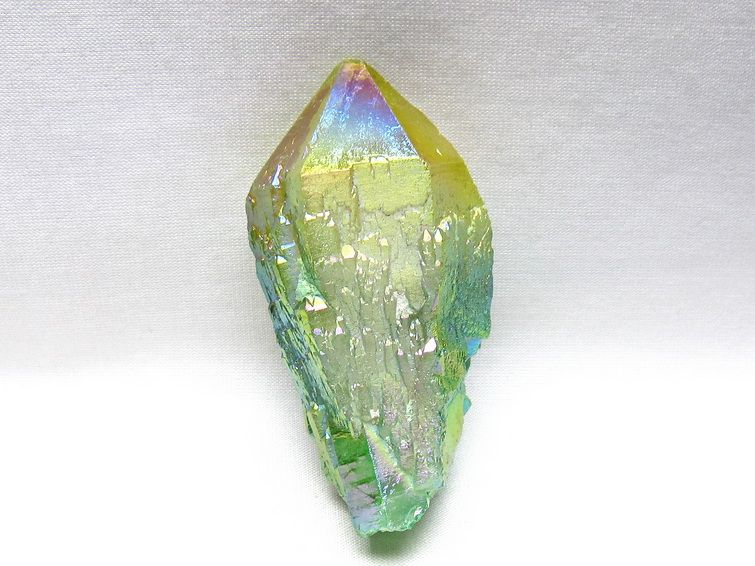 オーラクリスタル 原石 マルチカラー エレスチャル オーラ水晶 一点物 171-8798