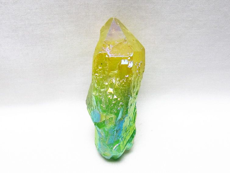 オーラクリスタル 原石 マルチカラー エレスチャル オーラ水晶 一点物 171-8799