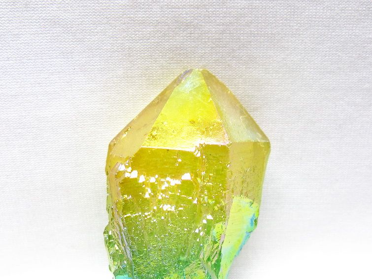 オーラクリスタル 原石 マルチカラー エレスチャル オーラ水晶 一点物 171-8799