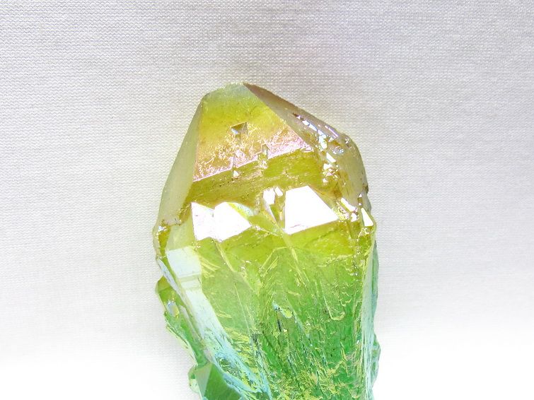 オーラクリスタル 原石 マルチカラー エレスチャル オーラ水晶 一点物 171-8802